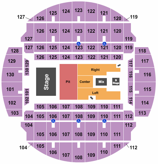 Bojangles Coliseum Seating Chart: Forrest Frank