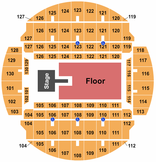Bojangles Coliseum Seating Chart: Ken Carson
