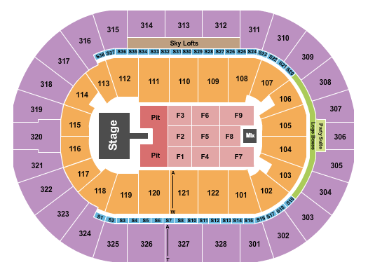 BOK Center Seating Chart: Ella Langley