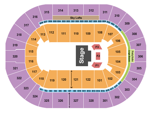 BOK Center Seating Chart: Paw Patrol