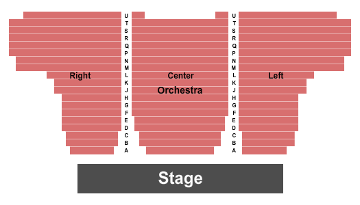 Boman Fine Arts Center Seating Chart: Endstage