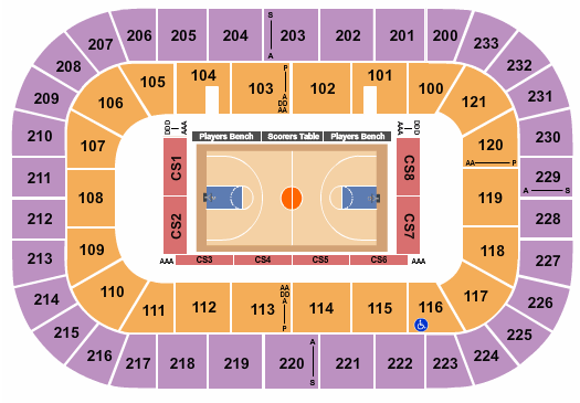 Bon Secours Wellness Arena Seating Chart: Basketball-Globetrotters