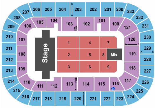 Trans-Siberian Orchestra Bon Secours Wellness Arena Seating Chart