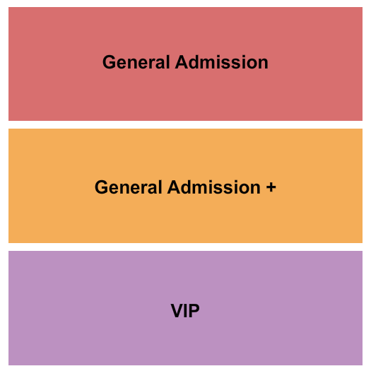 Bon Secours Training Center Seating Chart: GA/GA+/VIP