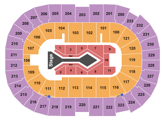 Bon Secours Wellness Arena Seating Chart: Blake Shelton