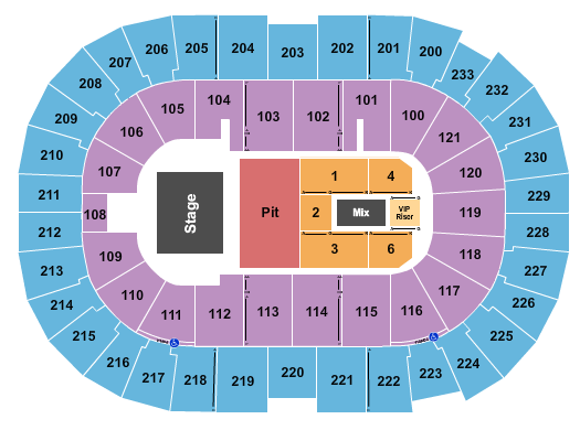 Bon Secours Wellness Arena Seating Chart: Breaking Benjamin