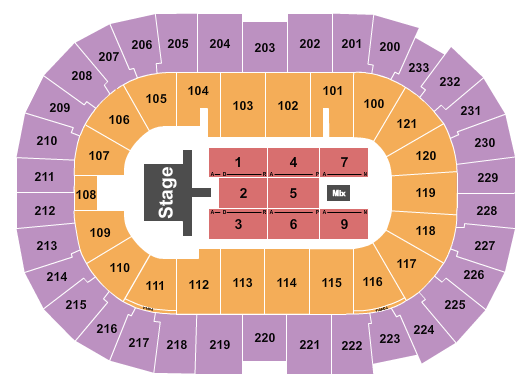 Bon Secours Wellness Arena Seating Chart: Bryan Adams