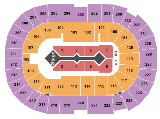 Bon Secours Wellness Arena Seating Chart: For King and Country