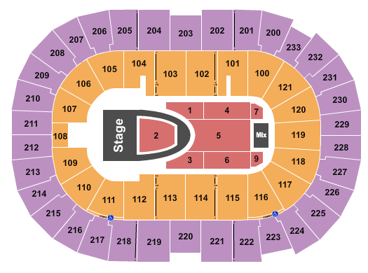 Bon Secours Wellness Arena Seating Chart: For King and Country
