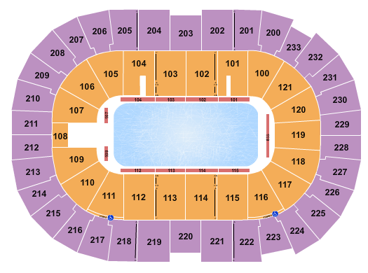 Bon Secours Wellness Arena Seating Chart: Ice Show
