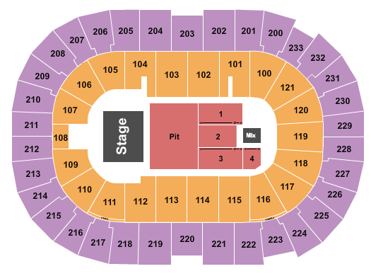 Bon Secours Wellness Arena Seating Chart: Red Clay Strays