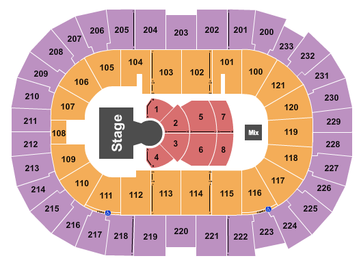 Bon Secours Wellness Arena Seating Chart: The Arrival