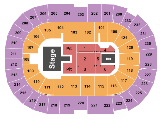 Bon Secours Wellness Arena Seating Chart: Thomas Rhett