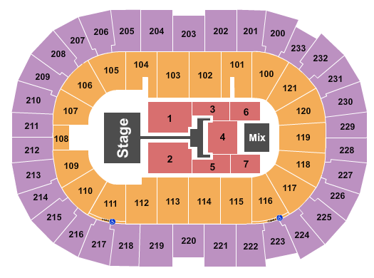 Bon Secours Wellness Arena Seating Chart: TobyMac