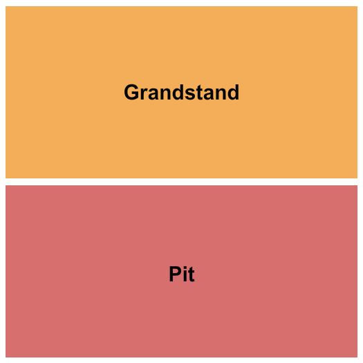 Boone County Fairgrounds - NE Seating Chart: Pit & Grandstand