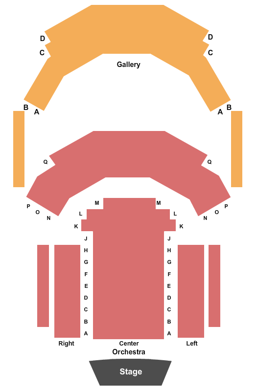 Booth Playhouse Map