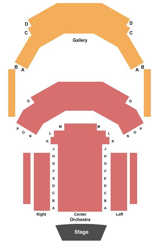 Booth Playhouse Seating Chart