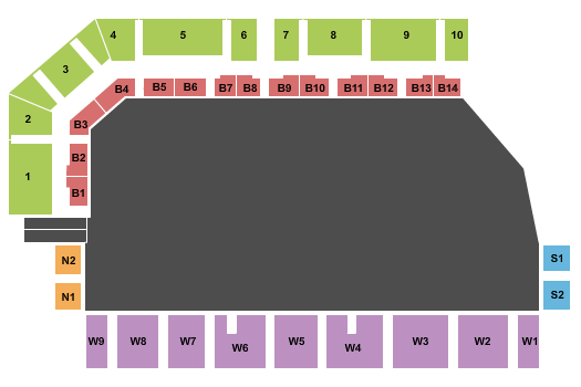 Box Elder County Fairgrounds Rodeo Arena Seating Chart: Rodeo