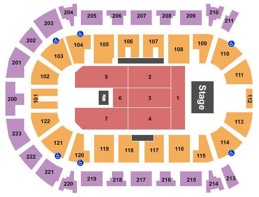 Brandt Centre Seating Chart