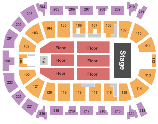 Brandt Centre - Evraz Place Map