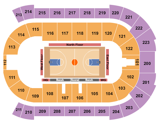 Brandt Centre - Evraz Place Seating Chart: Basketball - Globetrotters