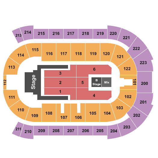 Brandt Centre - Evraz Place Seating Chart: Jelly Roll