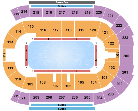Brandt Centre Seating Chart: Stars On Ice