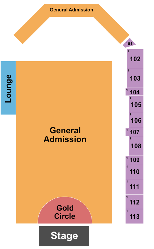 Breese Stevens Field Seating Chart: Endstage GA & GC