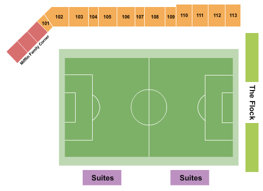 Breese Stevens Field Seating Chart: Soccer