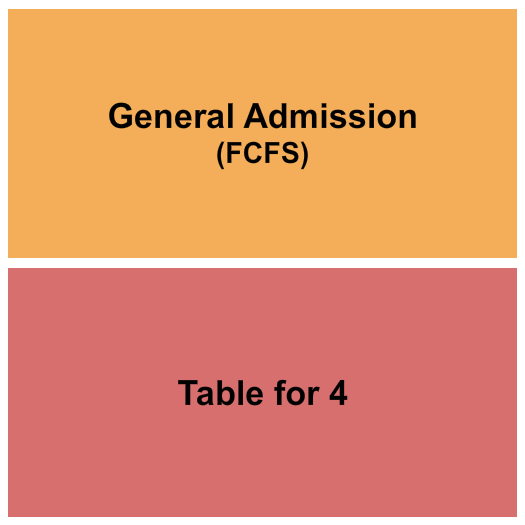 Brewsky's Seating Chart: GA/Table4