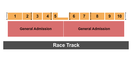 Bridgeport Speedway Seating Chart: Racing