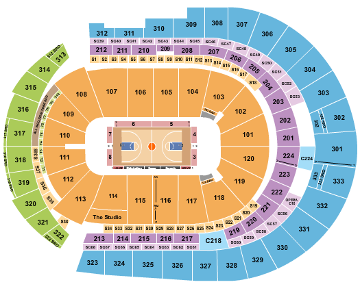 Bridgestone Arena Seating Chart: Basketball - Globetrotters