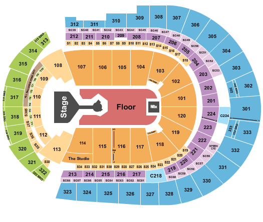 Bridgestone Arena Seating Chart: Don Toliver