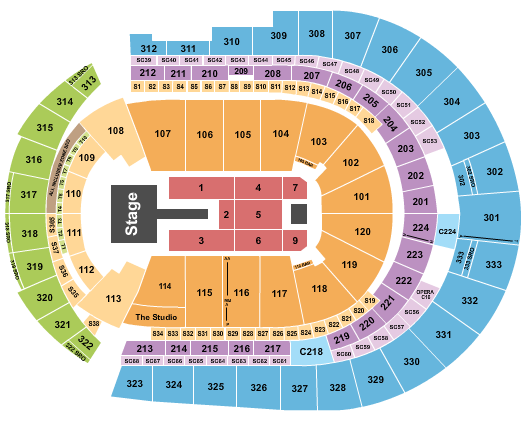 Bridgestone Arena Seating Chart: Meghan Trainor