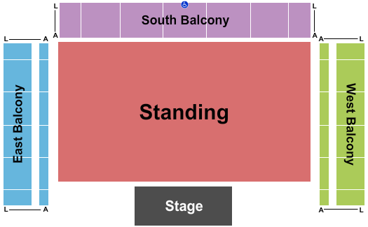 Brighton Centre Seating Chart: GA Floor