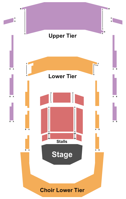 Bristol Beacon Seating Chart: Endstage