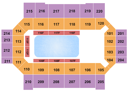 Broadmoor World Arena Seating Chart