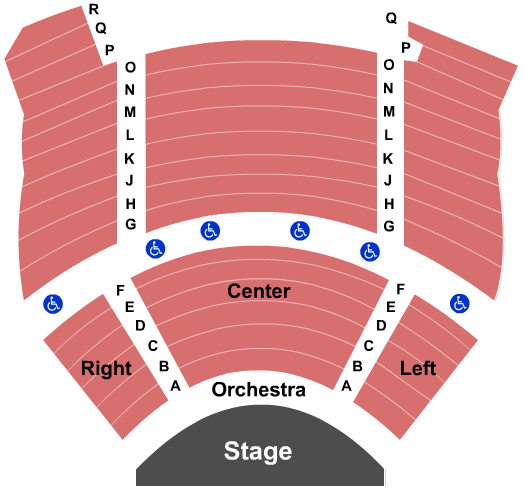 Broadway Playhouse at Water Tower Place Seating Chart