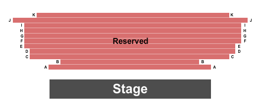 Broadway Theater - MB Seating Chart: Endstage