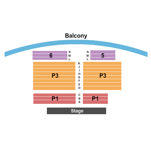Brooklyn Arts Center Seating Chart: Endstage RSV