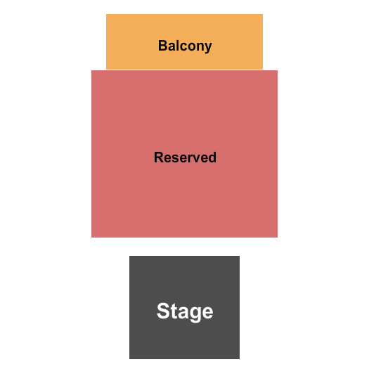 Brooklyn Arts Center Seating Chart: Reserved/Balcony