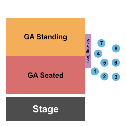 Brooklyn Bowl - Philadelphia Seating Chart: GA Seated/Standing & Tables
