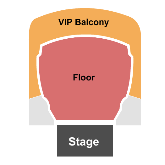 Brooklyn Paramount Seating Chart: GA Floor/VIP Balcony
