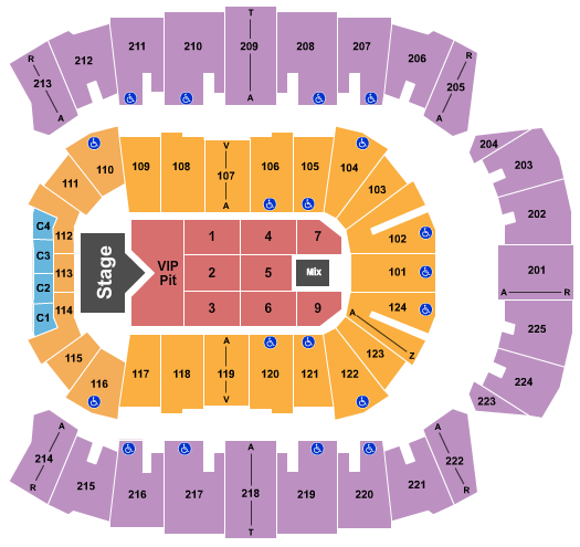 Brookshire Grocery Arena Seating Chart: Cody Johnson