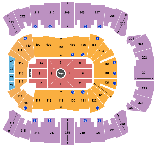 Brookshire Grocery Arena Seating Chart: Nate Bargatze