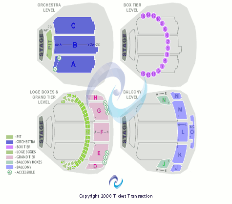 Brown Theater at Wortham Center Seating Chart
