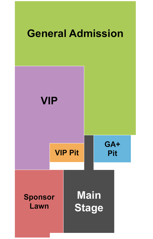Brownwood Event Center Complex Seating Chart: GA/VIP/Pit