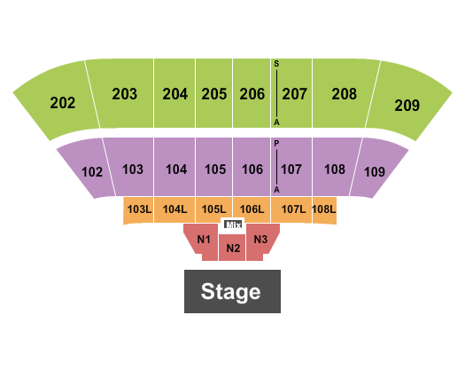 Bryce Jordan Center Seating Chart: Cirque Dreams