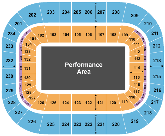 Bryce Jordan Center Seating Chart Rows