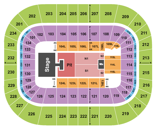Bryce Jordan Center Seating Chart: Jason Aldean